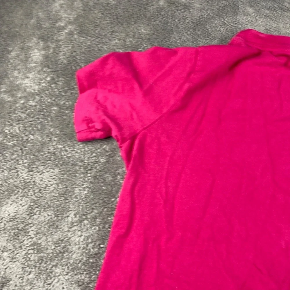Nike Sportswear Just Do It Short Sleeve T-shirt Youth Girls Medium Pink